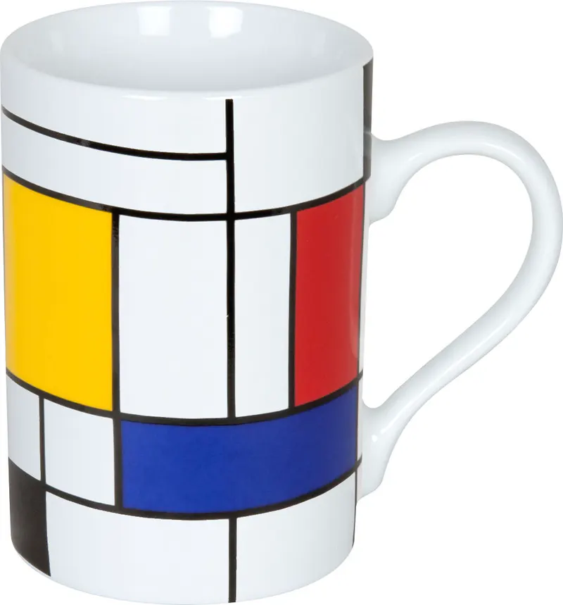 Mug Hommage to Mondrian - Large Fragments