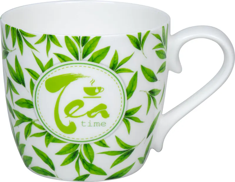 Mug tea time - leaves