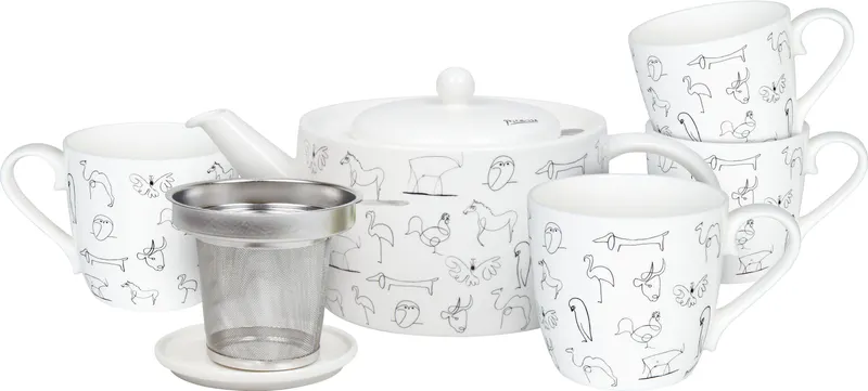 Set of 6 Picasso Animaux