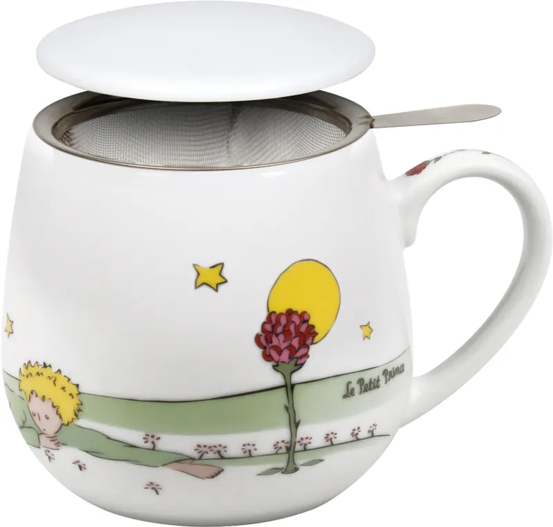 Snuggle Mug with Lid & Strainer Le Petit Prince Friendship