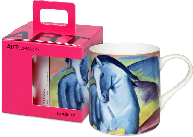 ARTselection blue horse I by Franz Marc