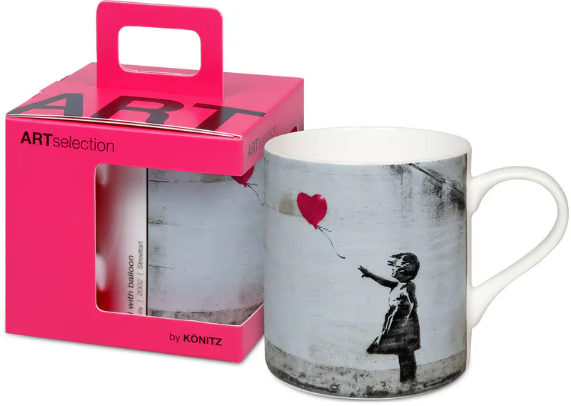 ARTselection Girl with Balloon by Banksy