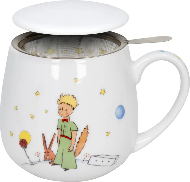 Mug with Lid & Strainer Le Petit Prince Secret (English)