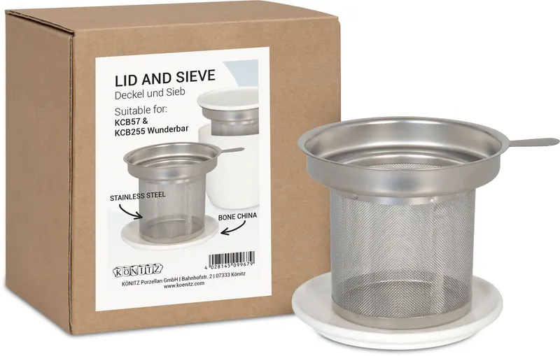 Tea Set - Strainer & Lid