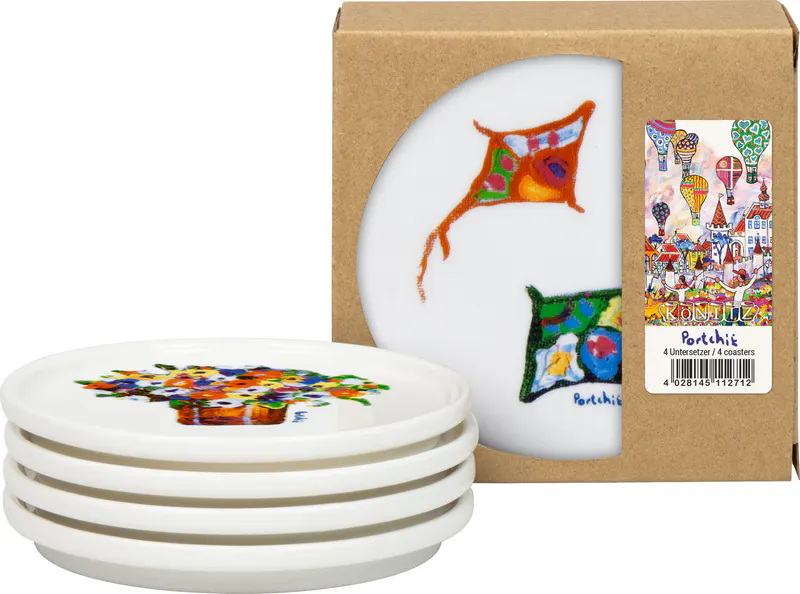 Set of 4 incl. Gift Box - Portchie