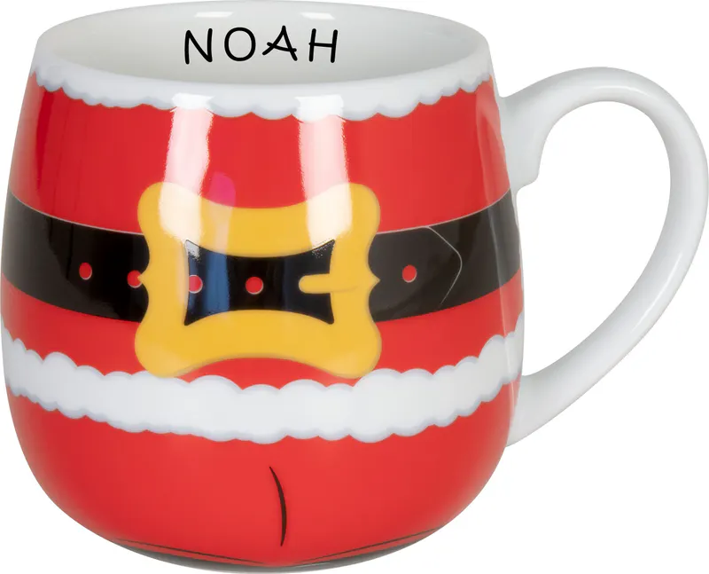 Personalized Snuggle Mug Santa Claus is coming