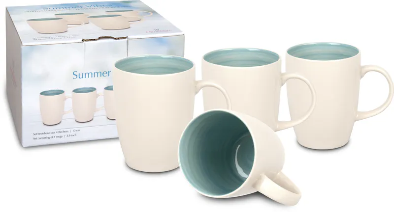 4pc Gift Box Mugs - Summer Vibes